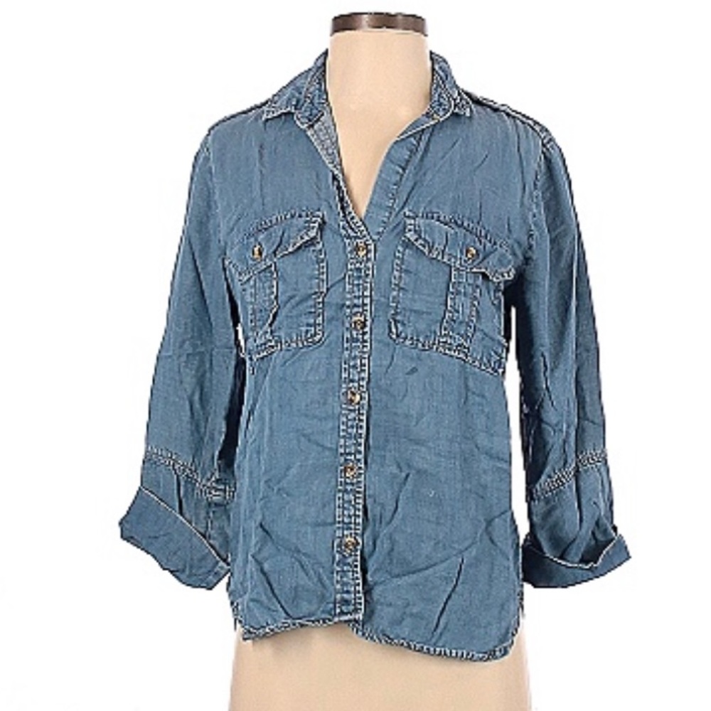 Cloth and Stone long sleeve denim shirt